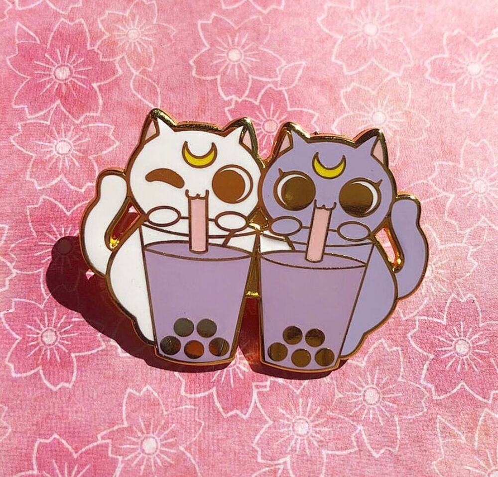 Sailor Moon Anime Sailor Moon Cats Characters Enamel Pins 400